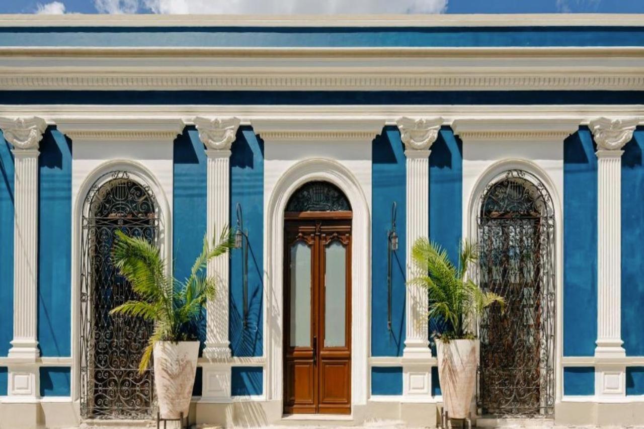 Cigno Hotel Merida Bagian luar foto