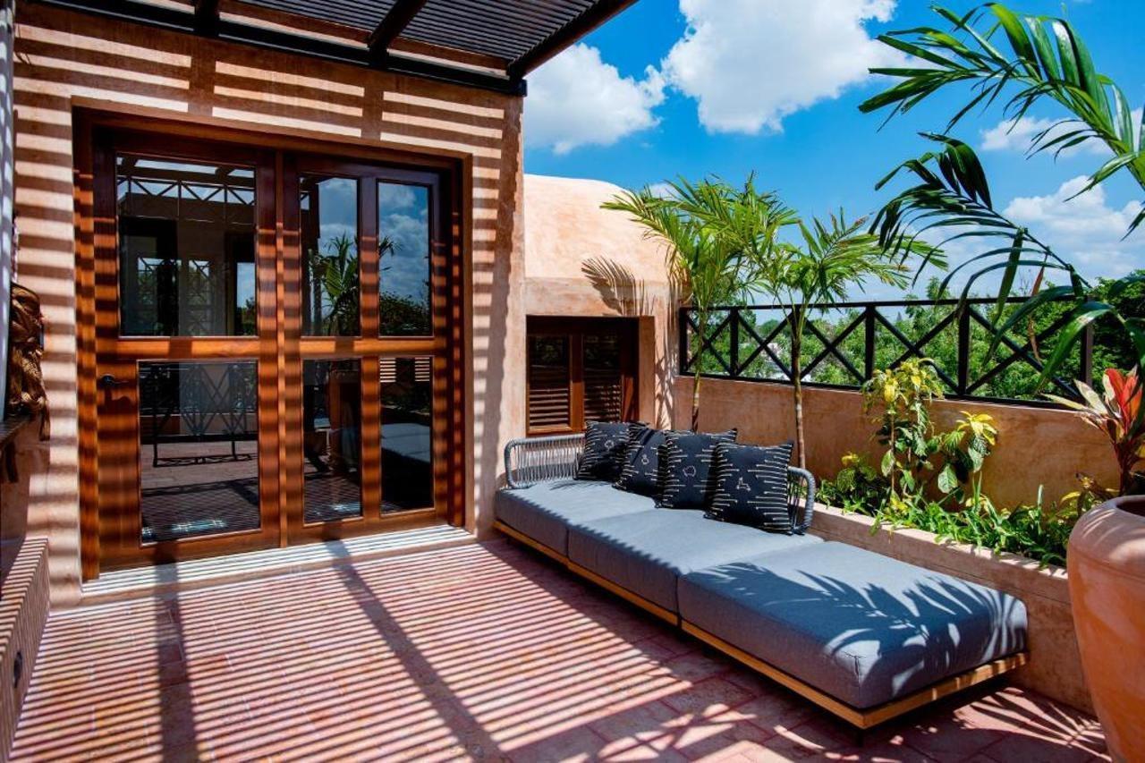 Cigno Hotel Merida Bagian luar foto