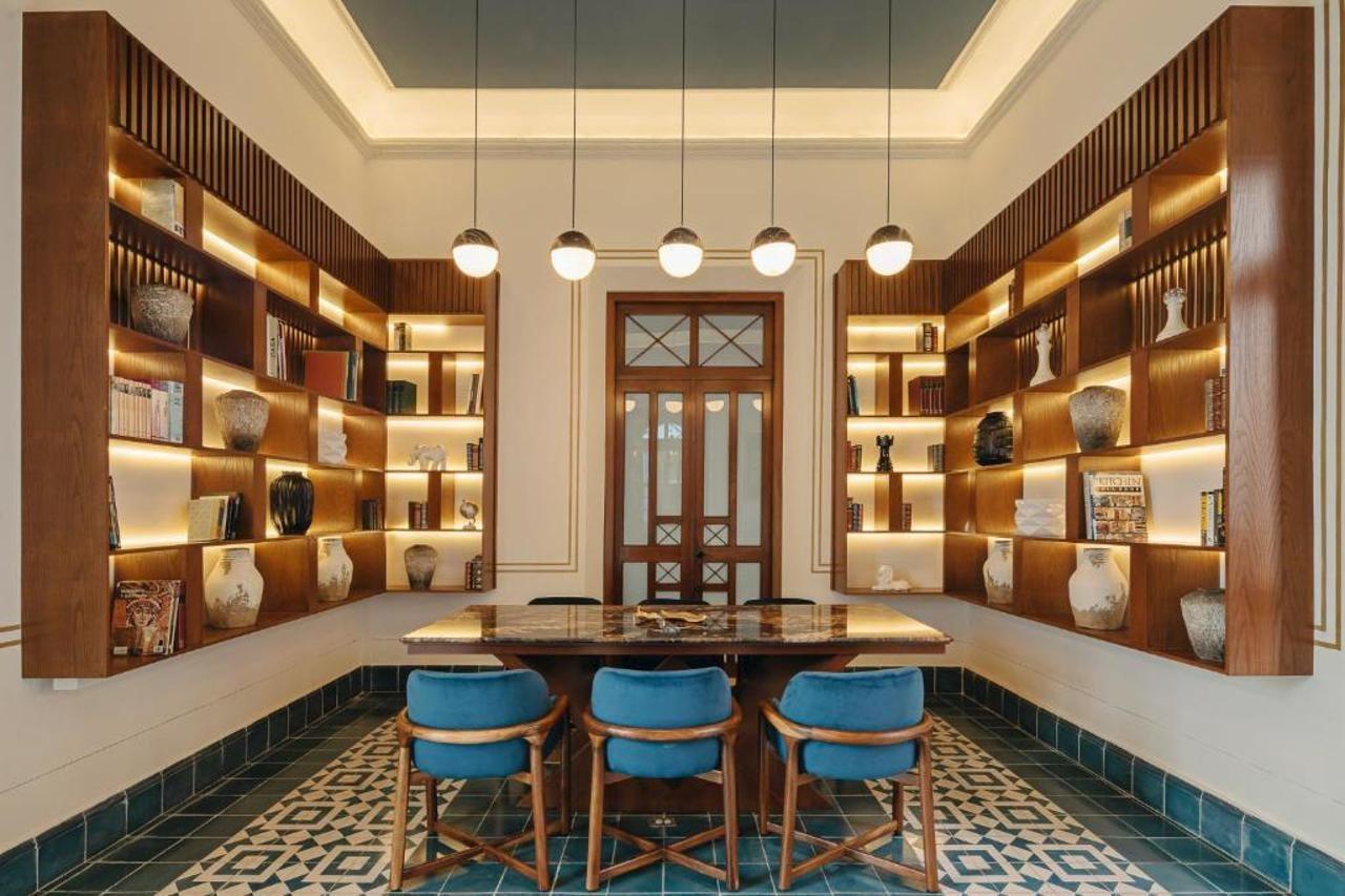 Cigno Hotel Merida Bagian luar foto